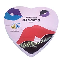 Heart shaped chocolate candy box